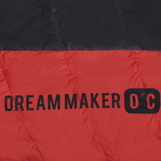 [購買] Re:echo Dreammaker 0C 羽絨睡袋 (REG) (紅/黑色)