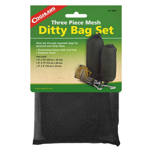 [購買] Coghlan's Mesh Ditty Bag Set 網狀收納袋 (3個裝)