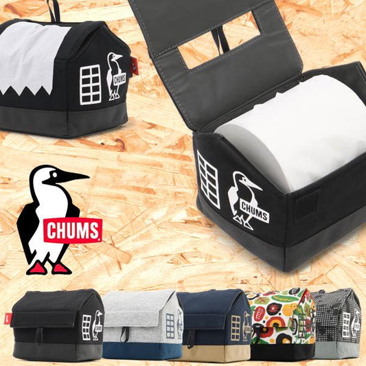 [購買] Chums Toilet Paper Case Sweat Nylon 小屋造型廁紙盒