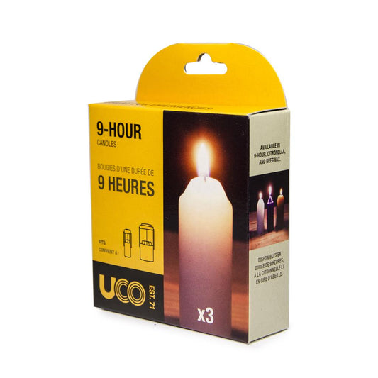 [購買] UCO 白蠟燭補充裝 9-Hour Candles (3 pack)