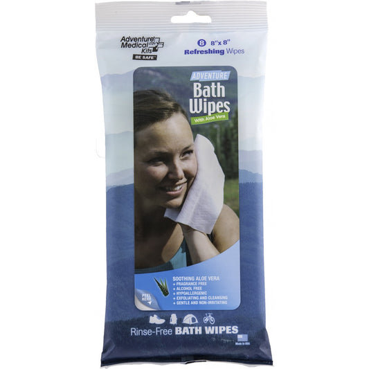 [購買] Adventure Medical Kits Adventure® Bath Wipes 免沖水沐浴濕巾(8片)
